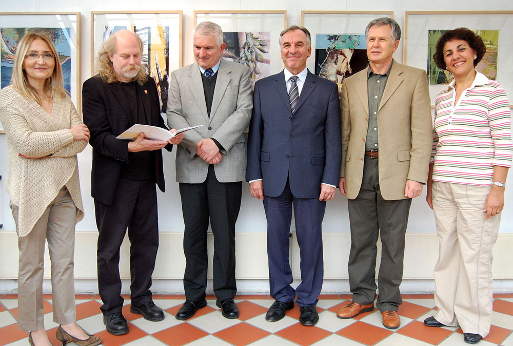 v.l.n.r.: Nükhet Atar, Micha Kloth, Emin Melih Tezel (stellv. Generalkonsul), Aydin Ilhan Durusoy (türkischer Generalkonsul), Atilla Atar, Saime Hakan Dönmezer v.l.n.r.: Nükhet Atar, Micha Kloth, Emin Melih Tezel (stellv. Generalkonsul), Aydin Ilhan Durusoy (türkischer Generalkonsul), Atilla Atar, Saime Hakan Dönmezer