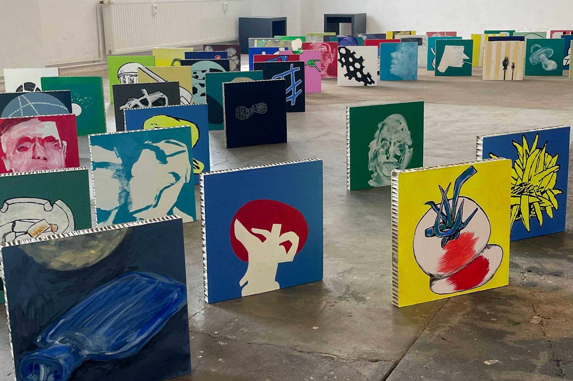 Kathrin Krumbein - Wellpappenbilder