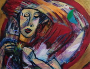 Hans-Jürgen „Blume berühren“